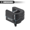 Chevy Silverado Black Rear Tailgate Bushing Plastic