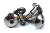 Suzuki GSX-R1000 Stainless Rear Fairing Seat Bolts 4x (2003–2004)