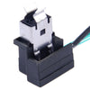 Car H1 Fog Light Bulb Extension Wire Harness Socket