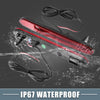 Honda Odyssey (2007-2013) - Red 2 x Lights Rear Bumper Reflector Light