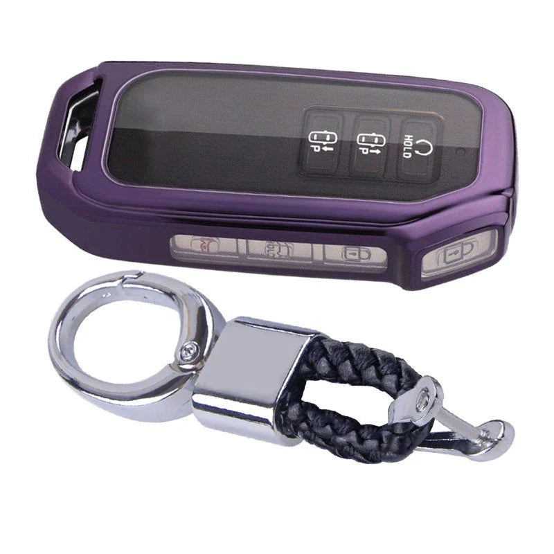 Kia Telluride Key Cover Protective Case Braided Keychain (2018-2022)