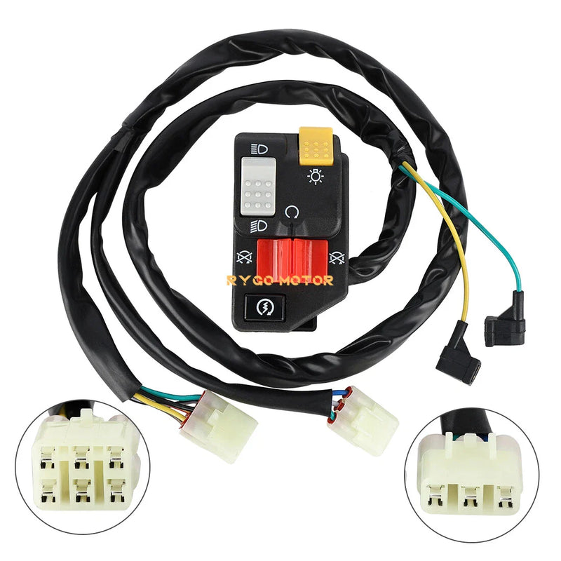 Honda Sportrax TRX400EX Switch Left Kill Start/Stop Headlight (2005–2007)