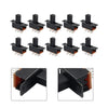Various Applications 10 x 6 Terminal DPDT On/Off Mini Slide Switch