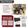 Polaris Sportsman 500 RSE Air Filter Box Cover Lid Clip Kit (2001)