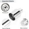 Jeep Compass Wheel Lock Lugnut Antitheft Screw Nut Removal Key Socket