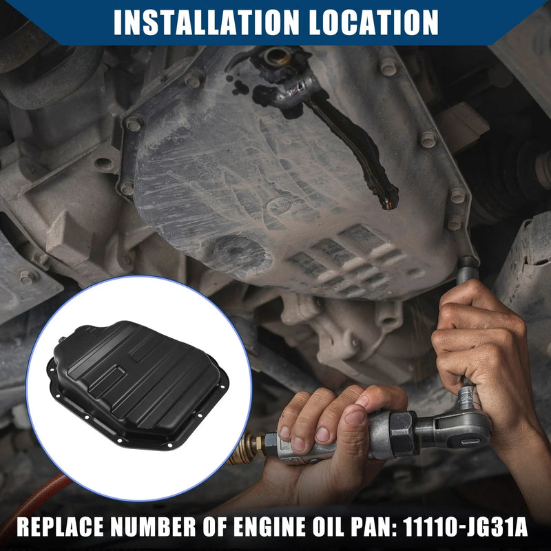 Nissan Rogue X-Trail Engine Transmission Oil Pan (2014-2020)