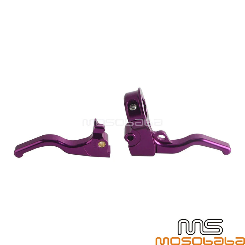 Harley Sportster 883 / 1200 Purple Handle Brake Clutch Levers (2010-2023)