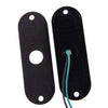 Truck Trailer Waterproof Green 4 LED Oval Side Marker Lights