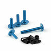 Universal Japanese Sport Bike Fairing Bolts Kit 2 x Blue