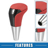 Toyota Gear Shift Knob Car Carbon Fiber Pattern Red