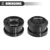 Dodge Ram Rubber 2 x 52105555AA Black Transfer Case Linkage Bushing