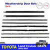 Weatherstrip Door Belt Set 8 Fits Toyota Land Cruiser GRJ79 DCB 2012-17 D01