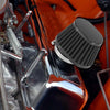 Motorcycle Black 51mm Round Tapered Air Filter Cleaner