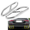 Benz S Class W222 Muffler Pipe Tip Tailpipe Cover Trim (2018-2024)