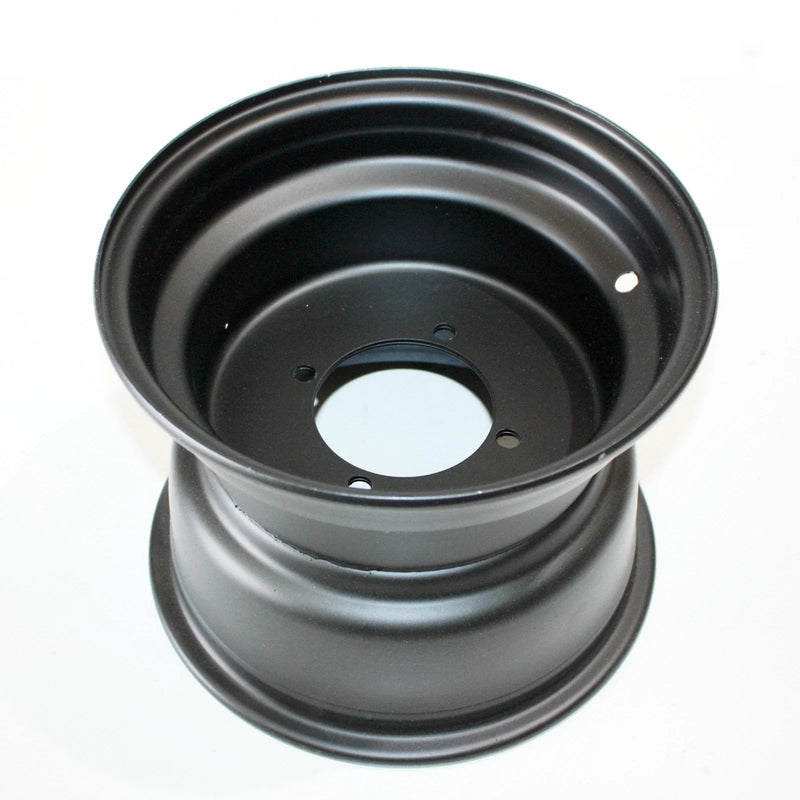 Quad Dirt Bike ATV Buggy 10" Black 90mm Hole 4 Stud Rear Wheel Rim