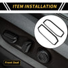 Toyota Tundra 1 Set Carbon Fiber Seat Adjustment Button Panel (2022–2024)