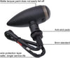 Harley Softail Amber Mini Turn Signal Indicator Lights
