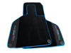 Lamborghini Huracan with Light Blue Trim Black Floor Mats (2014-2023)