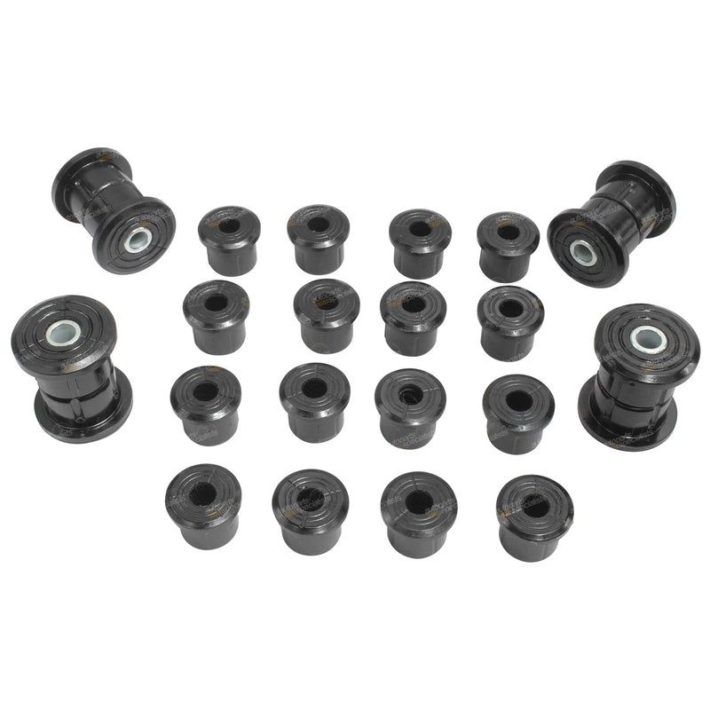 Suzuki Sierra Full Leaf Spring + Shackle Poly Bush Kit Front/Rear