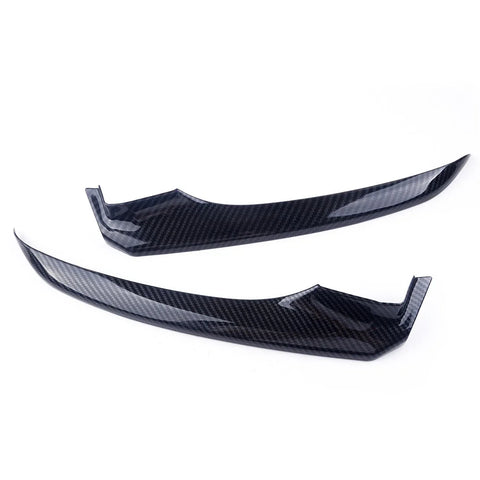 Toyota Camry Carbon Fiber ABS Front Bumper Lip Corner Cover (2018)