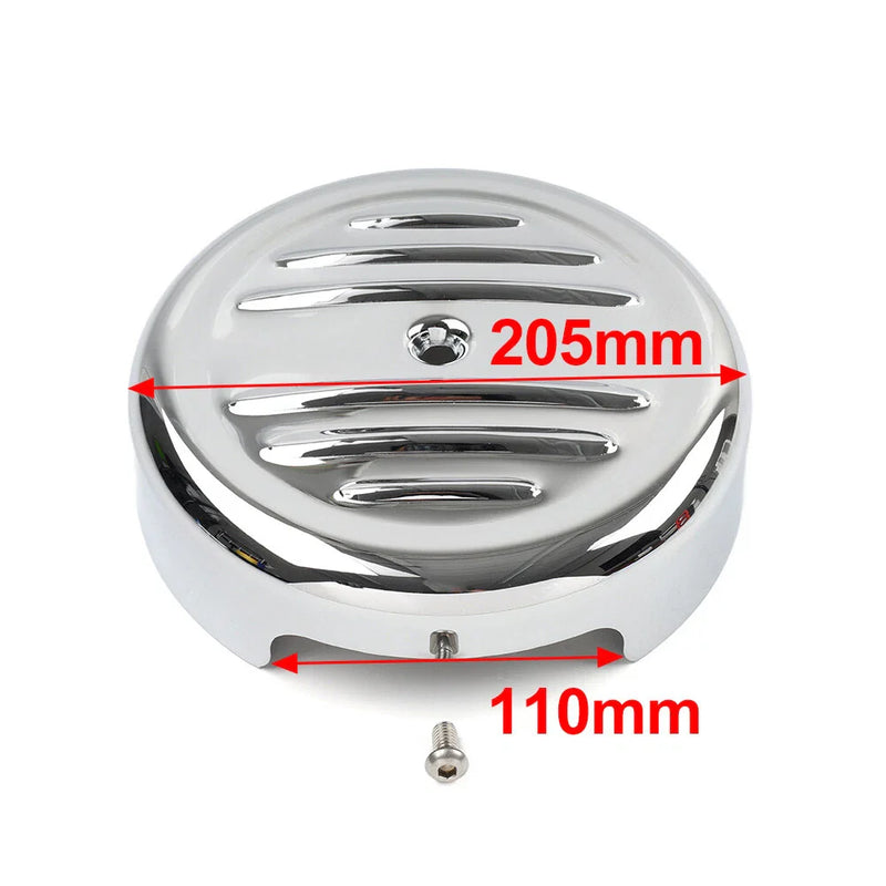 Harley Softail Fat Boy Sportster 8" Round Stripe Air Cleaner Cover