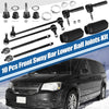 Chrysler Voyager 10 Pcs Tie Rod End Links Front Inner Outer (2001-2003)