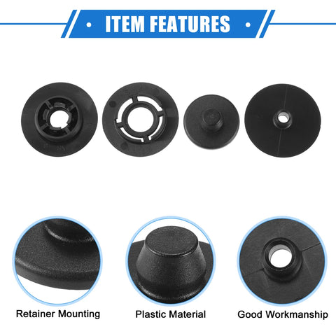 Volkswagen Audi - Plastic Black Kits Car Holder Retainer