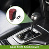 Honda Civic 2016-2021 Red Carbon Fiber Car Gear Shift Knob Cover