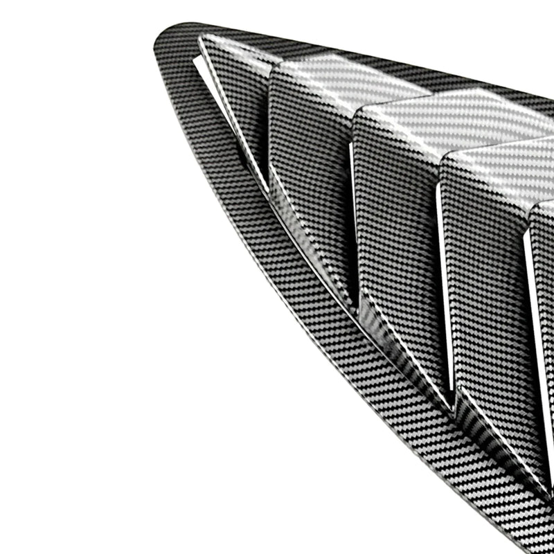 Toyota GT86, Subaru BRZ Rear Side Window Louver Covers (2013-2020)