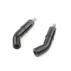 Harley Davidson Iron 1200 XL1200NS (2018-2019) Black Mirror Stem Extenders