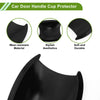 Honda CR-V 2007-2011 Gloss Black 4 x Pcs Car Door Handle Cup Protector
