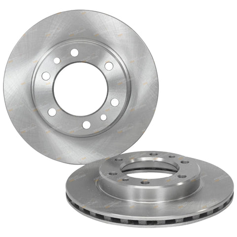 Toyota Landcruiser Prado KZJ70 70 Series 2 x Front Brake Rotors Discs