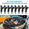 Indmar Mercruiser Volvo Penta 8 x Fuel Injectors (2007-2013)