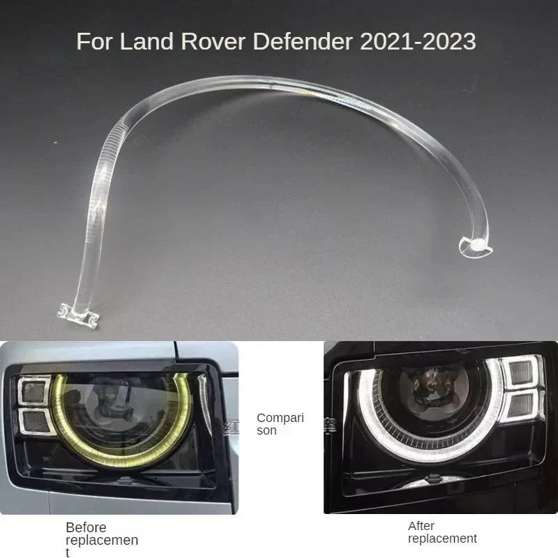 Land Rover Defender 2 x LH/RH Headlight DRL Signature Halo Acrylic (2020–2023)