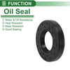 Make Model Oil Seal / 38x75x12mm / Rotary Shaft Seal NBR Rubber
