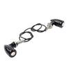 Harley Bobber Cafe Racer Mini Turn Signal Light Blinker Black