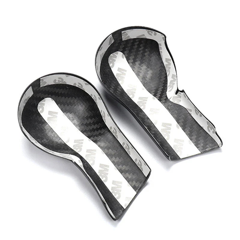 Chevrolet Camaro Red Real Carbon Fiber Gear Shift Head Knob Surrond Trim fit
