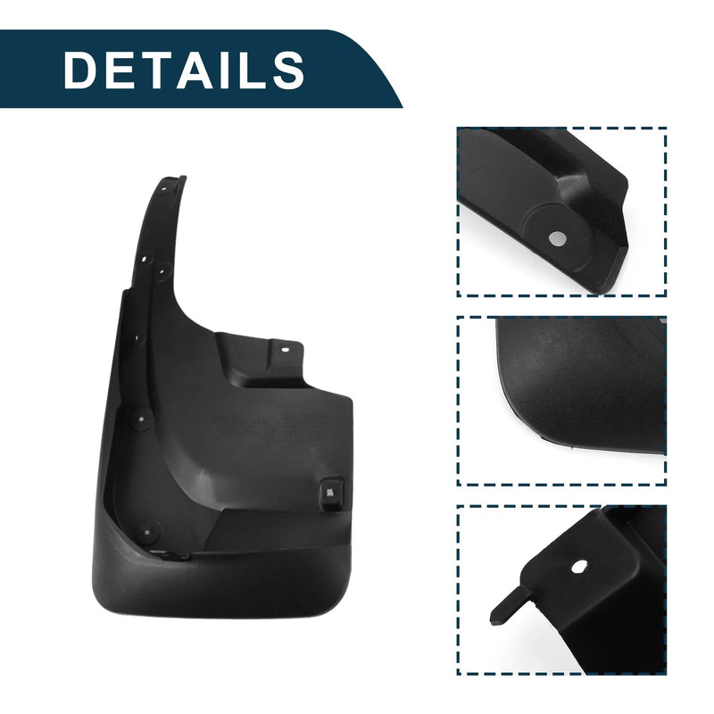 Toyota Land Cruiser FJ200 Mud Flaps (2010-2015)