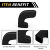 Jeep Wrangler JK JL Gladiator 07-23 Black Car Bumper Tow Hook Covers