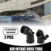 BMW 325Ci 2.5L (2001-2006) 2x Air Cleaner Intake Hose Tube w/ Clamps