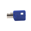 Harley Touring Dyna Softail Uncut Blade Blank Ignition Key Blue