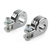 Harley Touring Road King 1.5" Chrome Highway Foot Pegs (2009-2023)