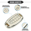 Hyundai Elantra 5 x Remote Keyless Key Fob Case Cover (2011-2016)
