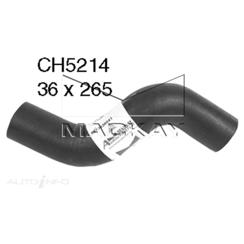 Isuzu D-Max Upper Top Radiator Hose 4cyl 3.0L (2008 - 2012)