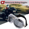 Set Riding Goggles Dark Gray Lens White Frame PC Cycling Sunglasses
