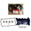 Honda Engine Genuine Valve Rocker Cover Gasket Set (2001–2019)