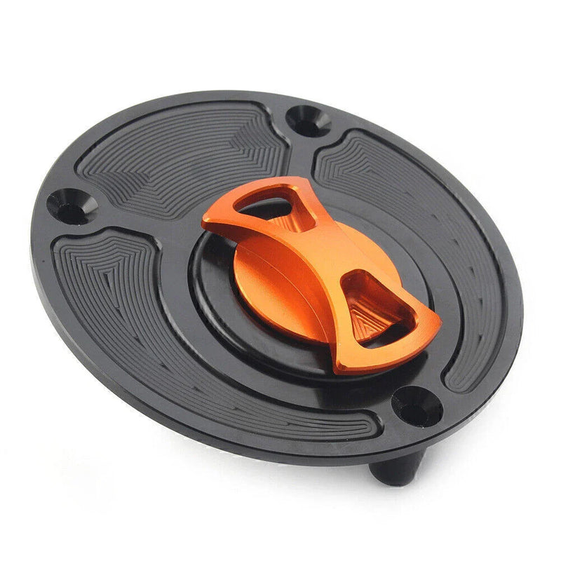 Yamaha R6 R1 FZ1 FZ6 VMAX MT01 FZ16 YZF R15 Orange Fuel Gas Tank Cap Cover