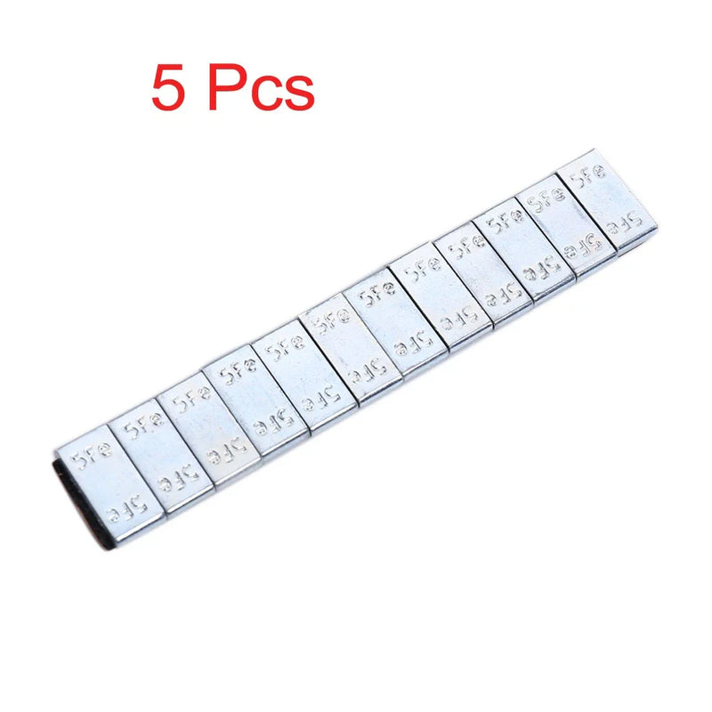 Car Motorcycle Weights / 5pcs 60g / Tire Wheel Balance Strips Tyre Adhesive