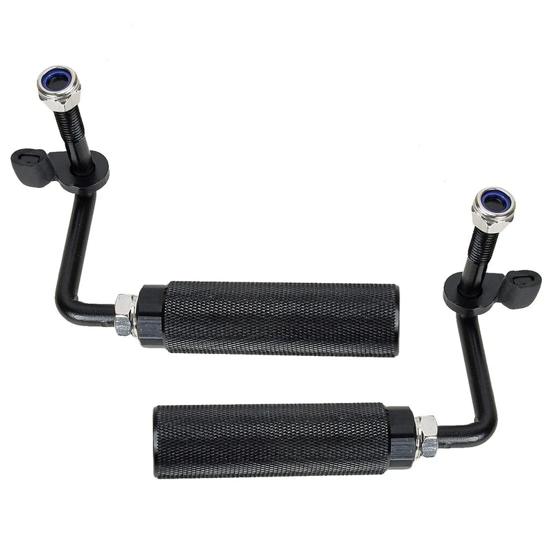 Jeep Wrangler JK JKU JL Pair Door Hinge Foot Pegs (2007-2020)
