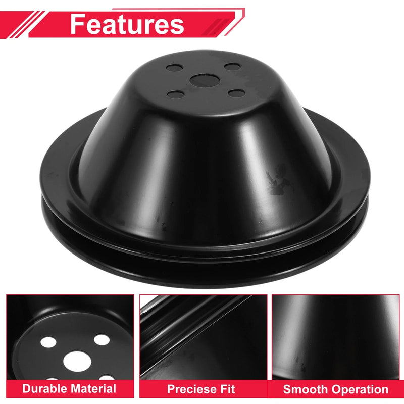 Chevy SBC Small Block Single-Groove Water Pump Pulley